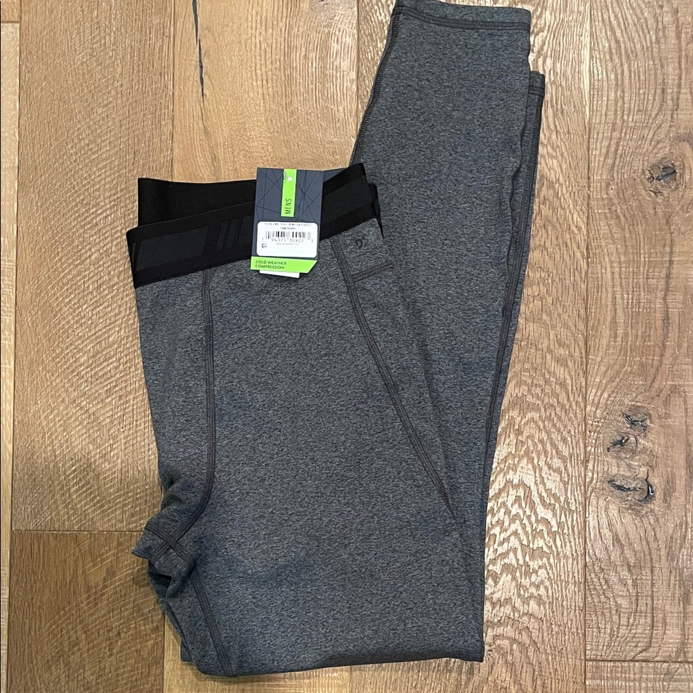 DSG Gray compression base layer pants